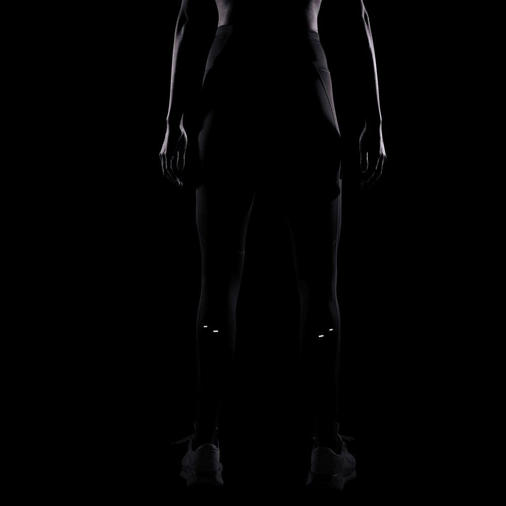 Leggins y Licras deportivas para correr para mujer en negro · HV2304-010 - vista 4