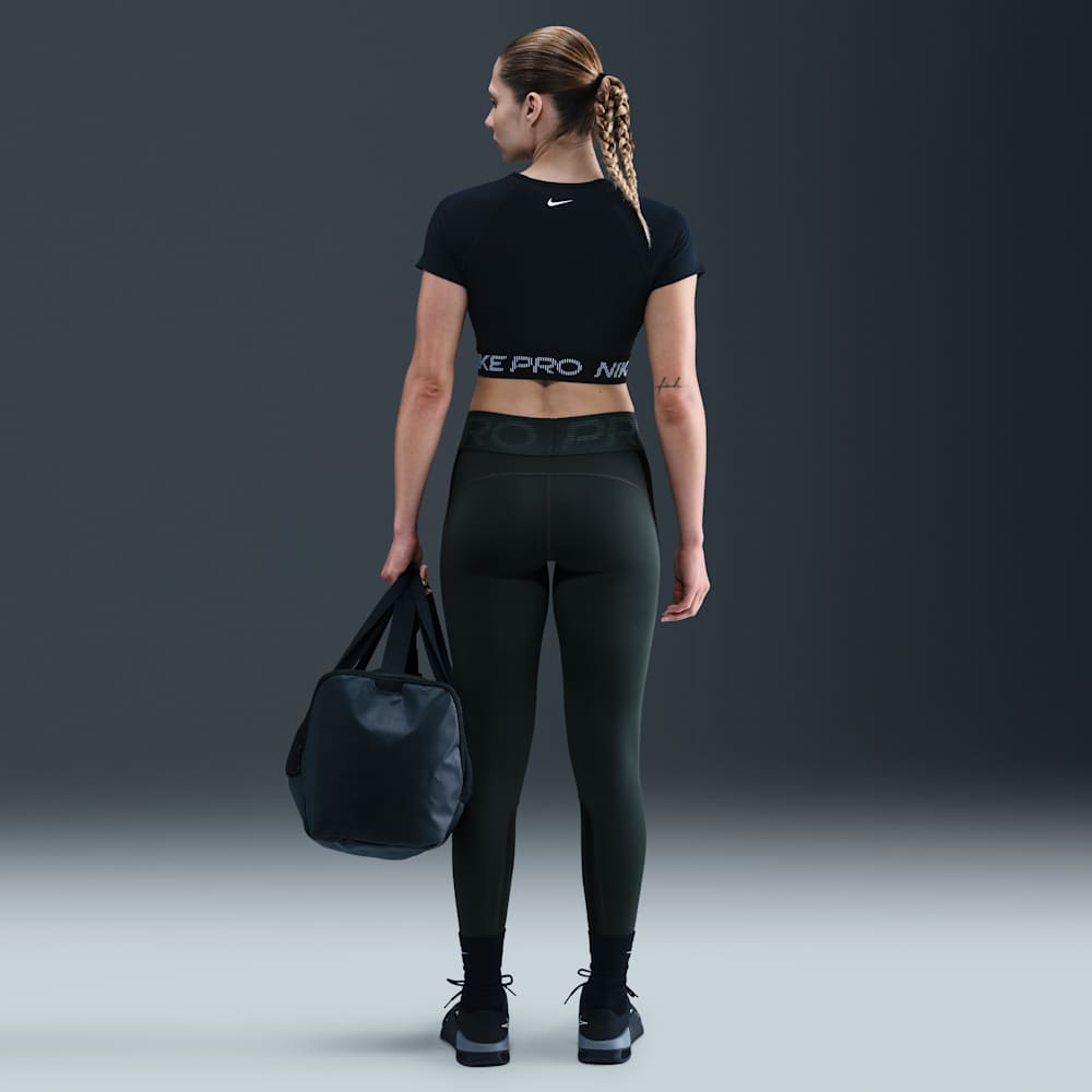 Leggins y Licras deportivas para entrenamiento para mujer en negro · HV2350-390 - vista 4