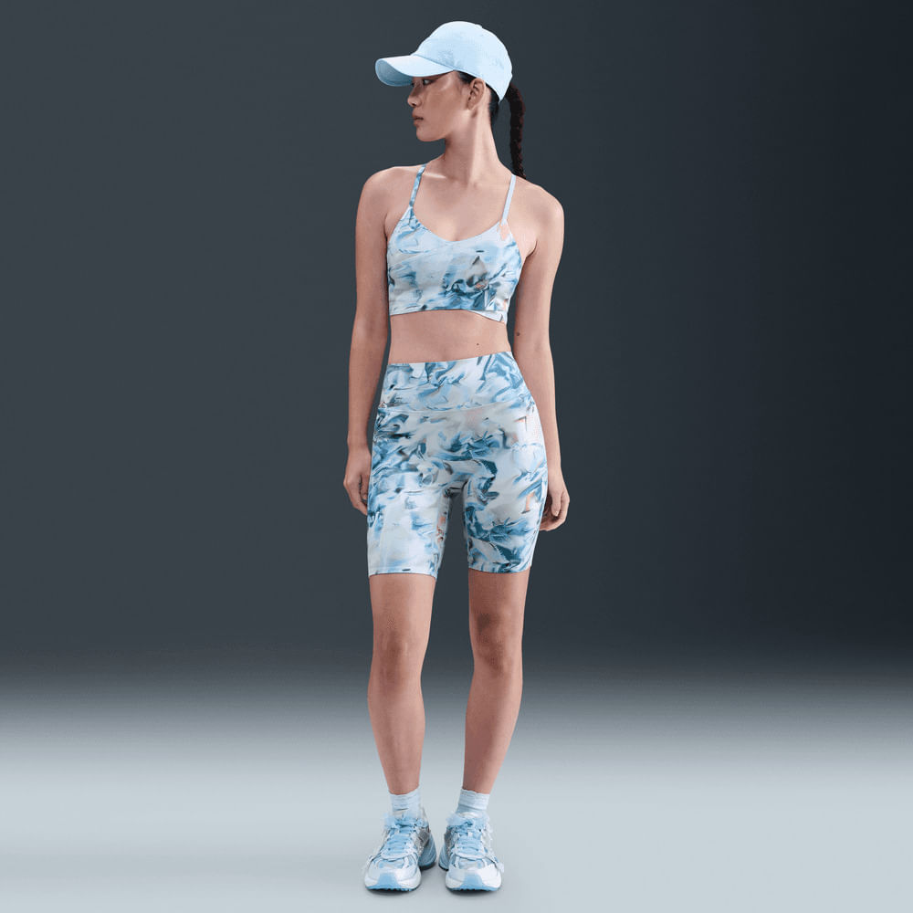 Leggins y Licras deportivas para entrenamiento para mujer en azul · HV2371-423 - vista 1