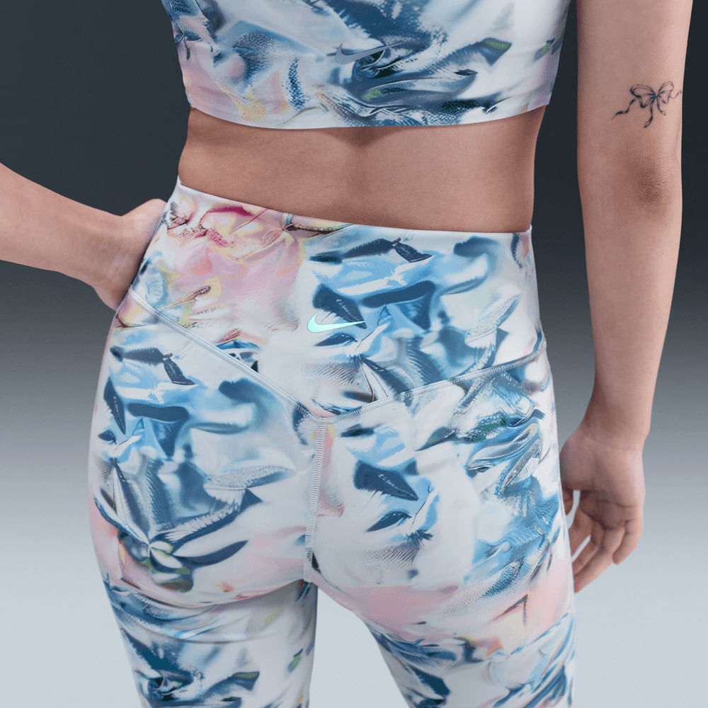 Leggins y Licras deportivas para entrenamiento para mujer en azul · HV2371-423 - vista 4