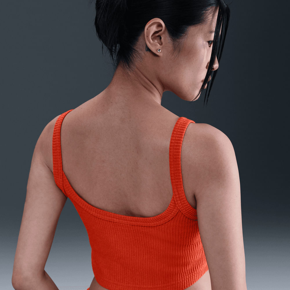Camisetas y esqueletos casual para mujer en naranja · HV2406-633 - vista 2