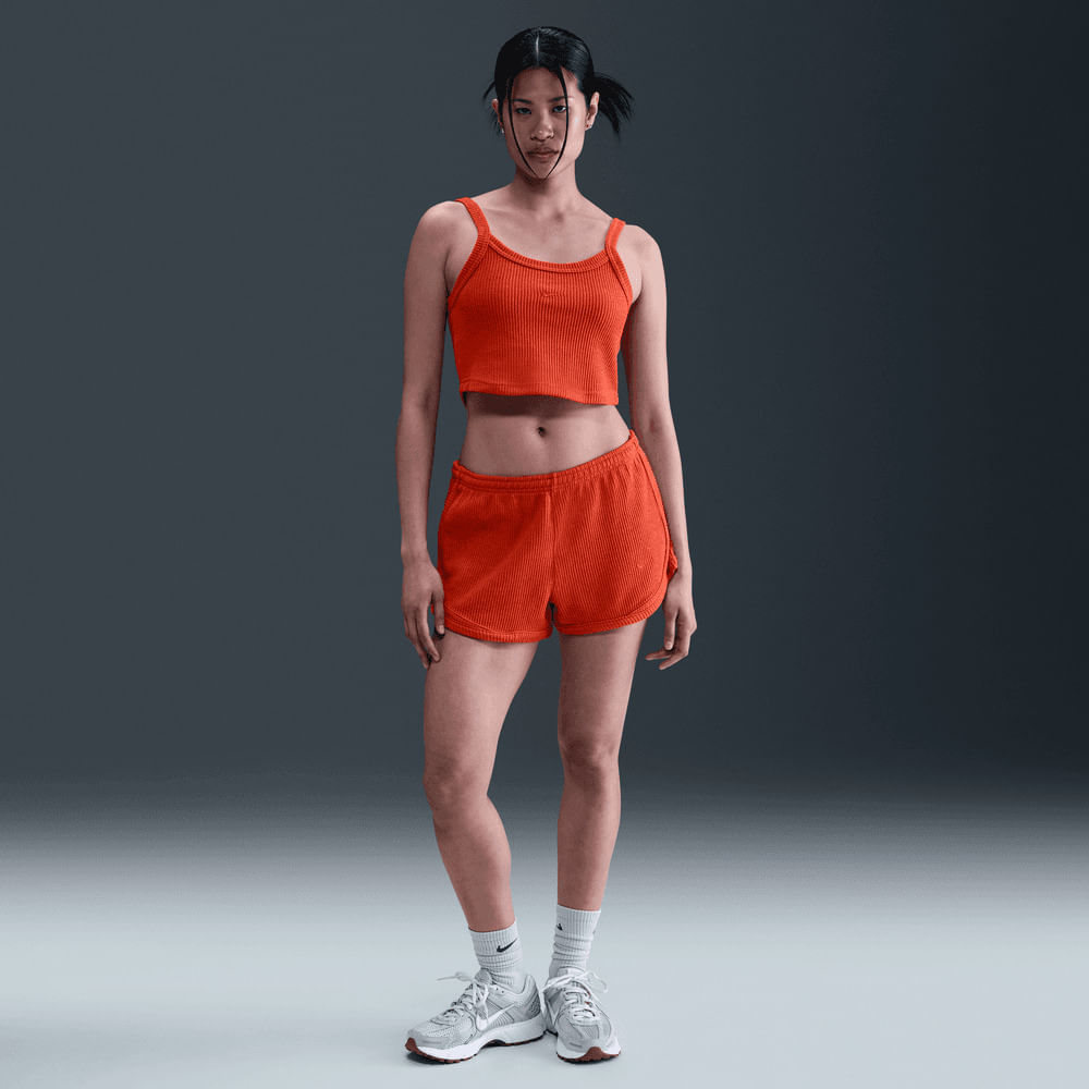 Camisetas y esqueletos casual para mujer en naranja · HV2406-633 - vista 4