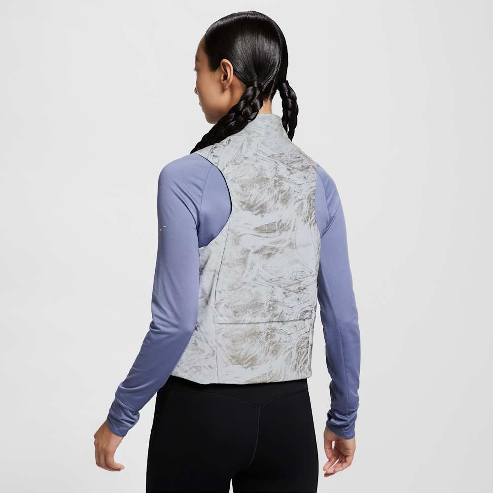 Chaquetas para correr para mujer en gris · HV2762-078 - vista 2