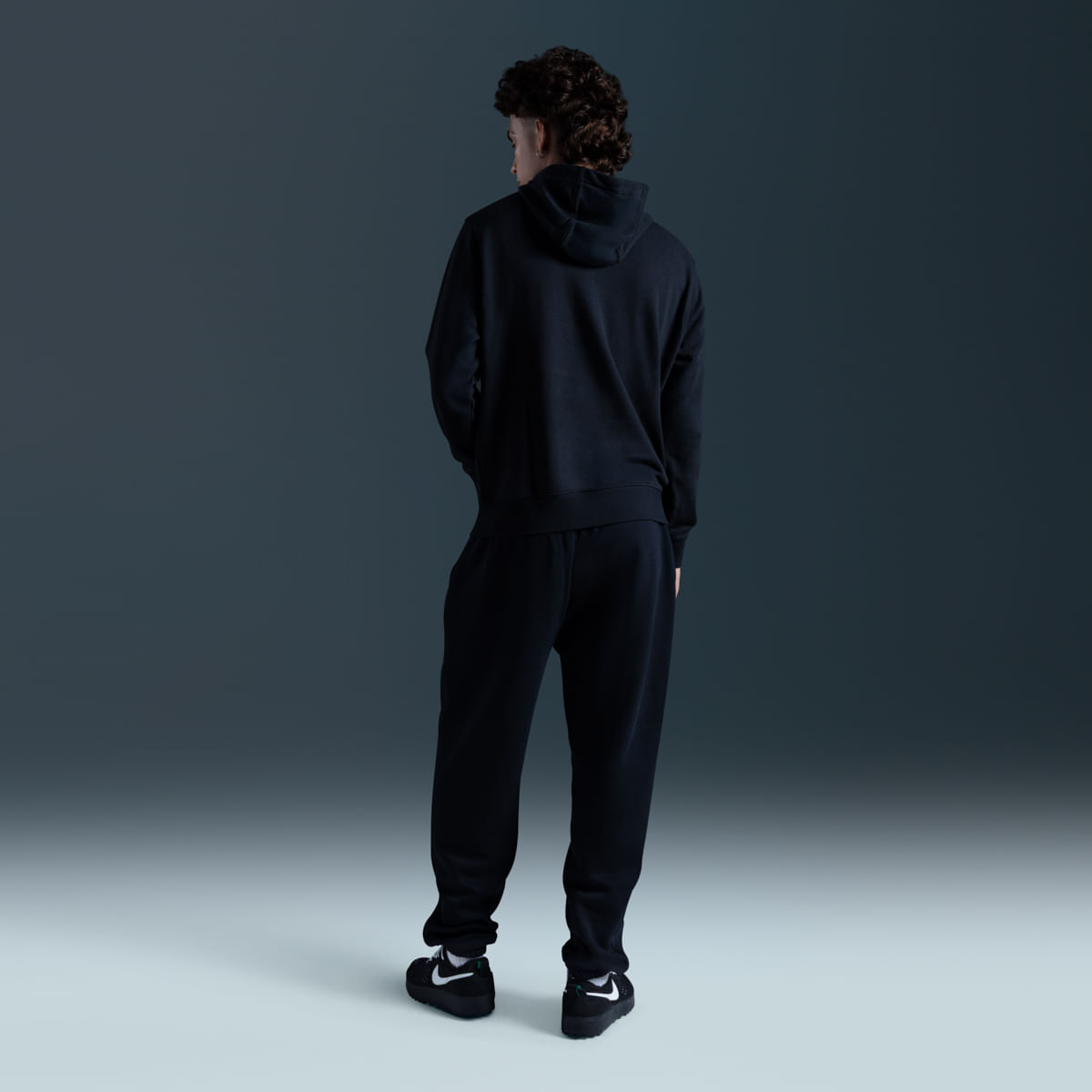 Buzos casual para hombre en negro · HV2878-010 - vista 6