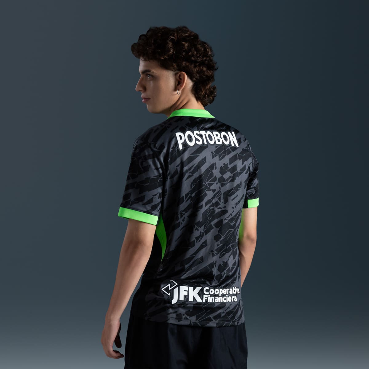 Camisetas y esqueletos de fútbol para hombre en negro · HV2915-010 - vista 2