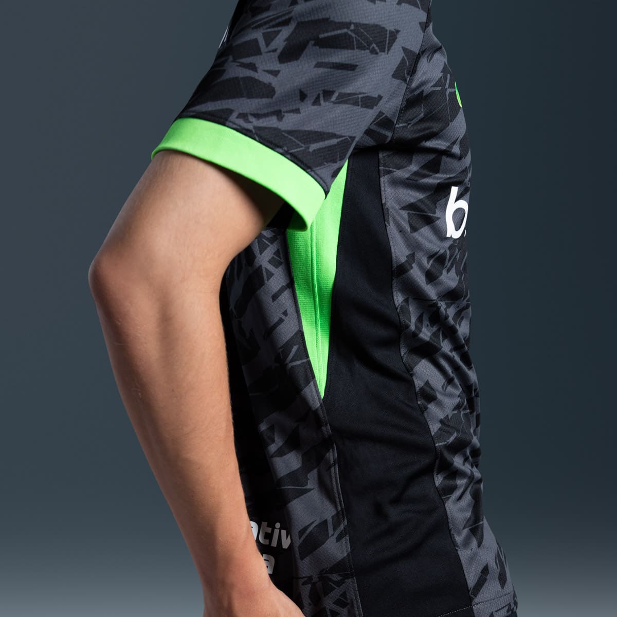 Camisetas y esqueletos de fútbol para hombre en negro · HV2915-010 - vista 6