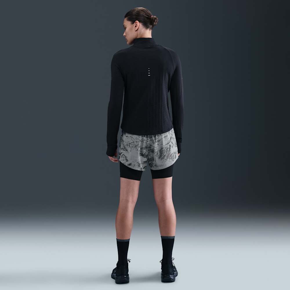 Shorts y Pantalonetas para correr para mujer en gris · HV2916-036 - vista 4