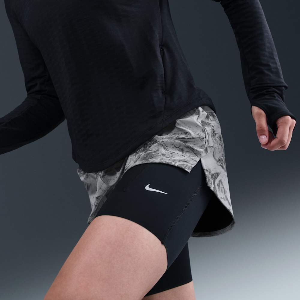 Shorts y Pantalonetas para correr para mujer en gris · HV2916-036 - vista 5