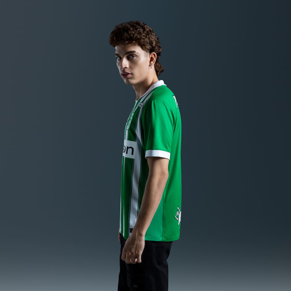 Camisetas y esqueletos de fútbol para hombre en verde · HV2925-300 - vista 4