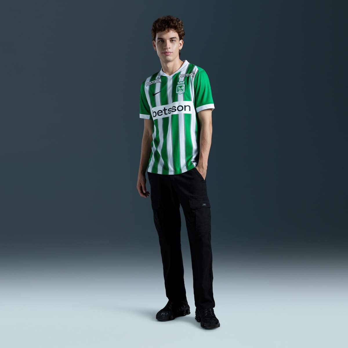 Camisetas y esqueletos de fútbol para hombre en verde · HV2925-300 - vista 7