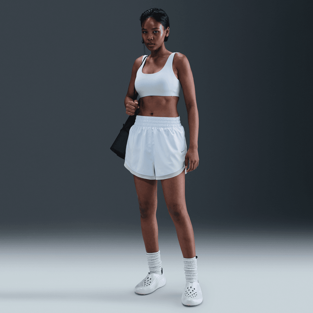Shorts y Pantalonetas para entrenamiento para mujer en azul · HV3503-441 - vista 1