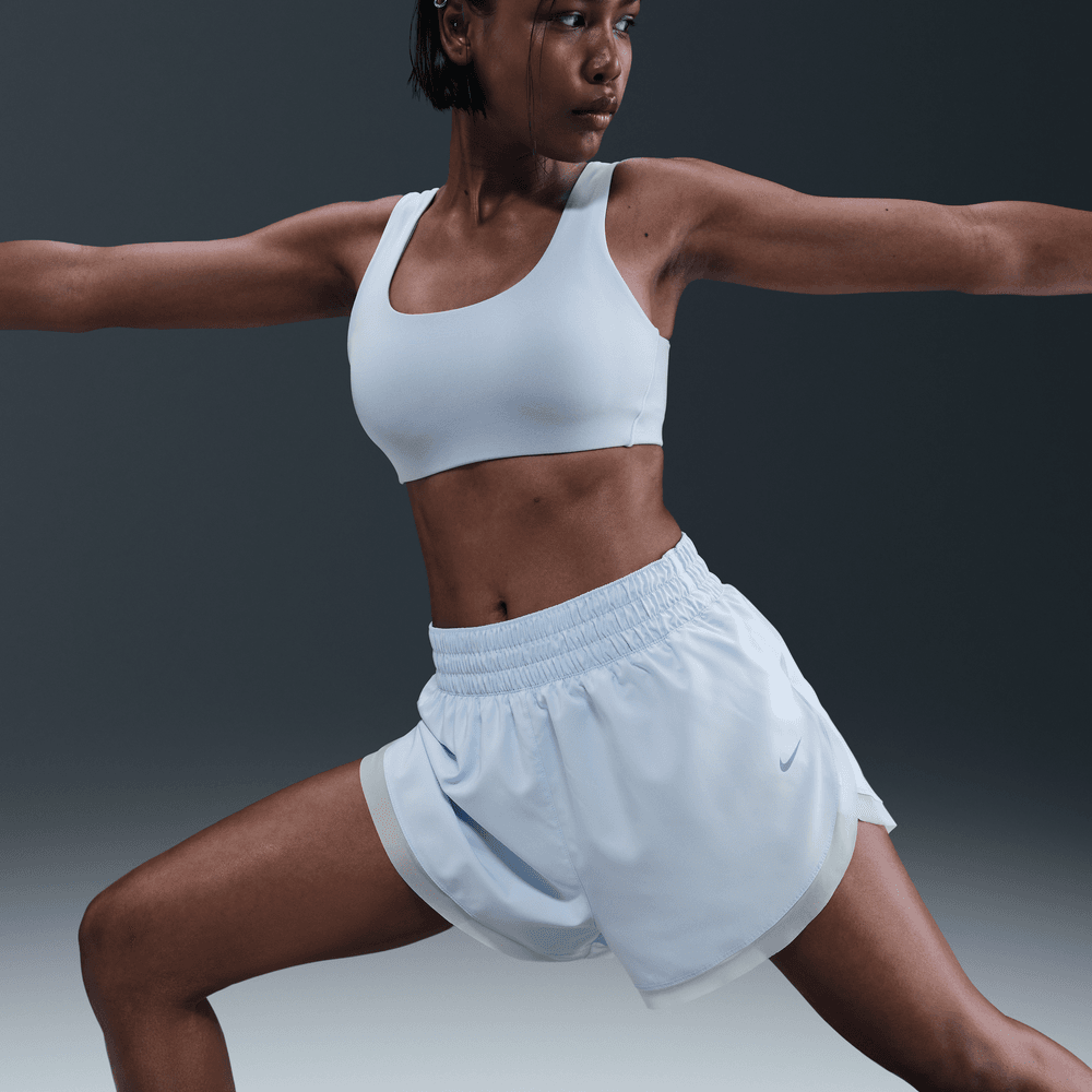 Shorts y Pantalonetas para entrenamiento para mujer en azul · HV3503-441 - vista 3