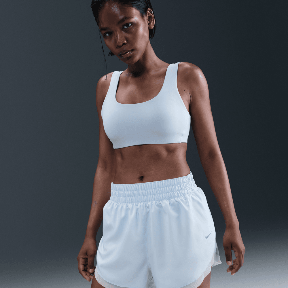 Shorts y Pantalonetas para entrenamiento para mujer en azul · HV3503-441 - vista 4
