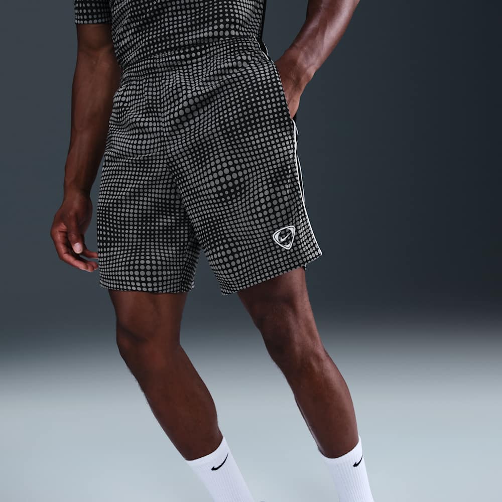 Shorts y Pantalonetas de fútbol para hombre en negro · HV3589-010 - vista 2