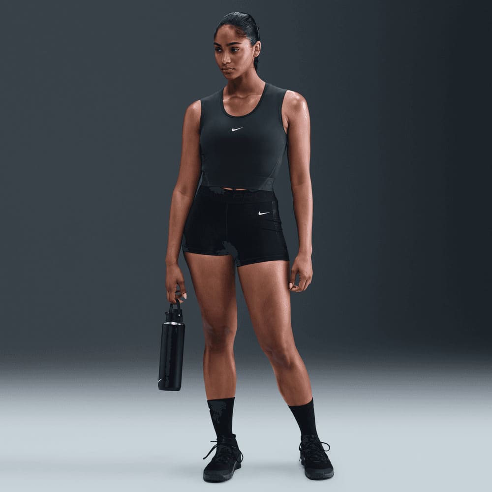 Camisetas y esqueletos para entrenamiento para mujer en verde · HV3667-390 - vista 4