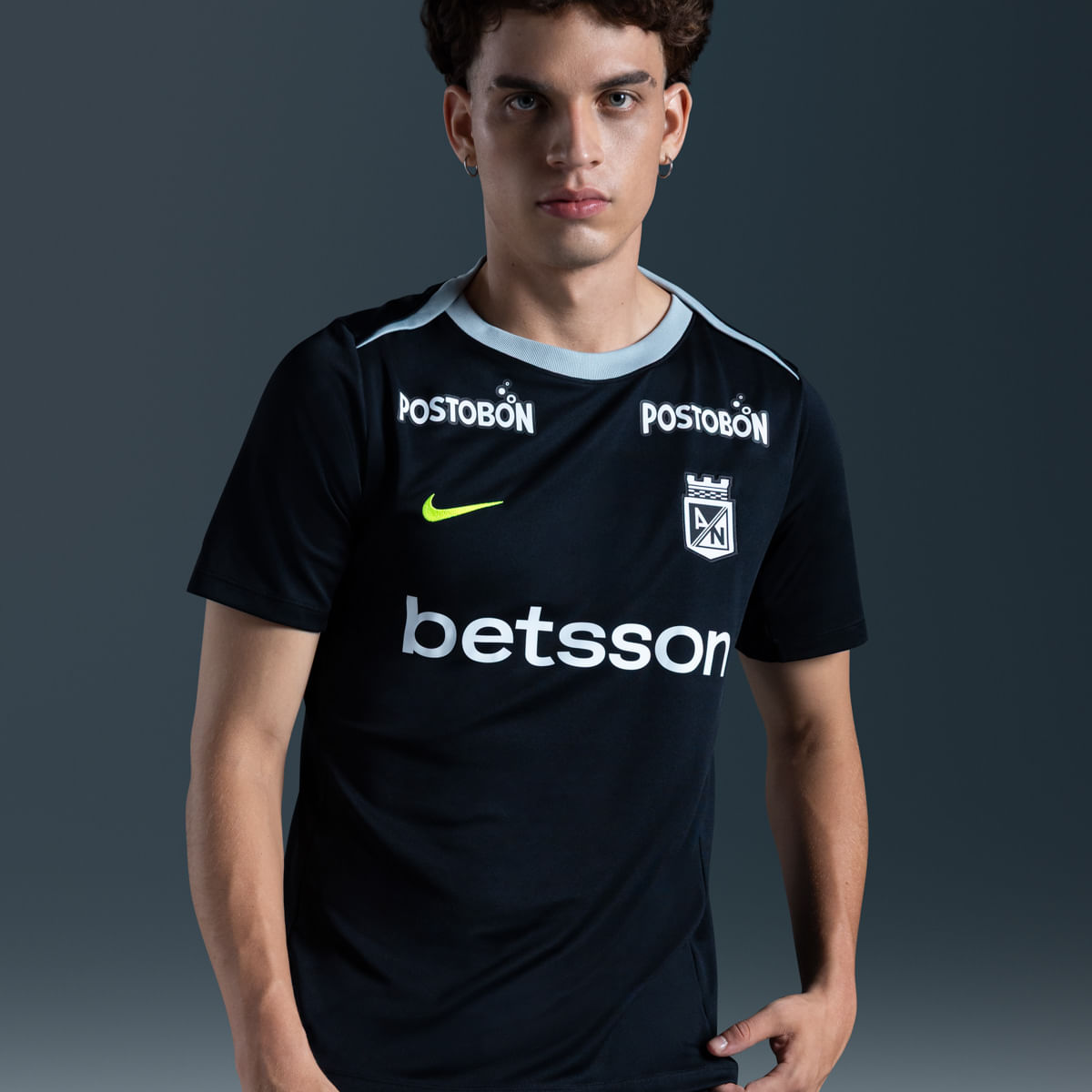 Camisetas y esqueletos de fútbol para hombre en negro · HV3742-010 - vista 1