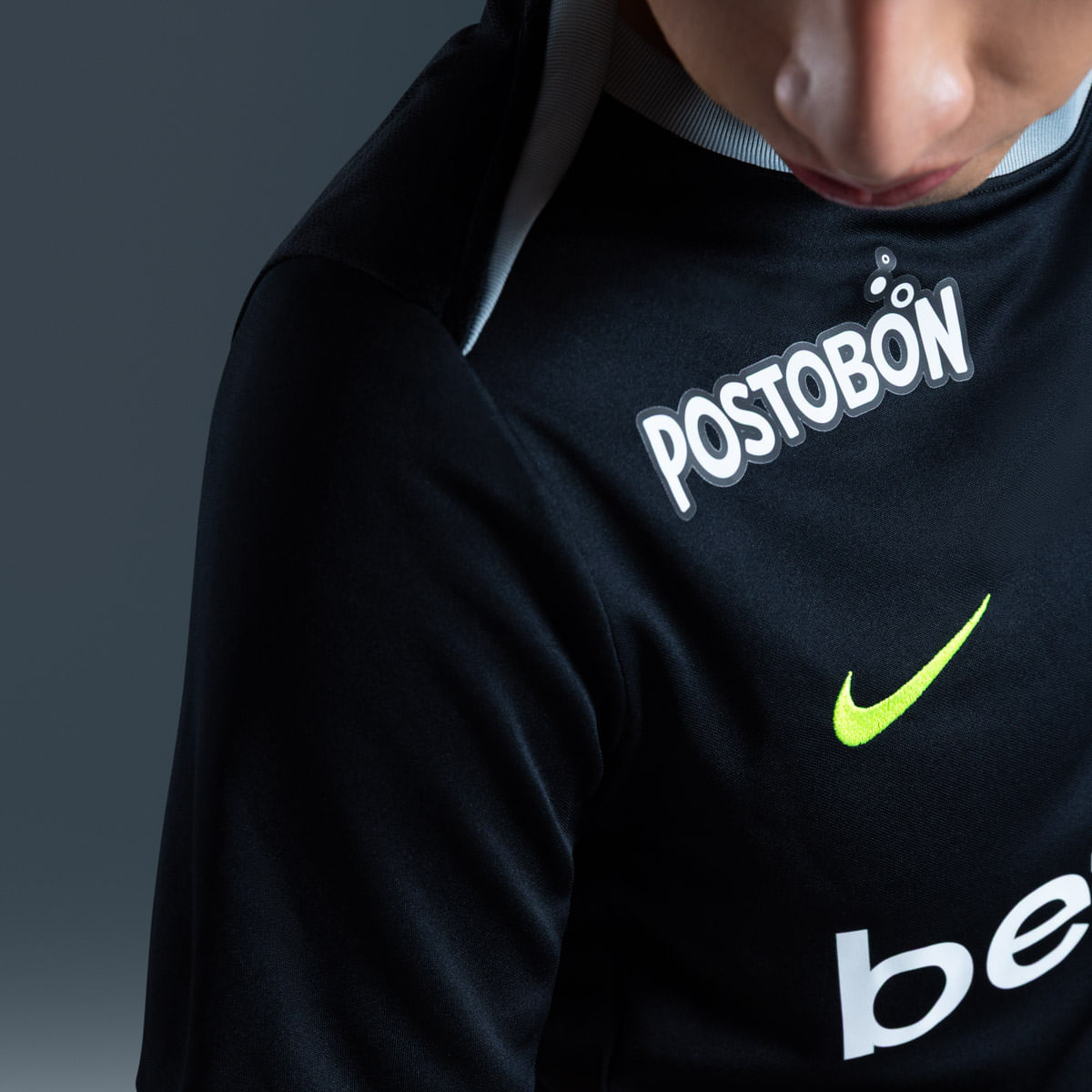 Camisetas y esqueletos de fútbol para hombre en negro · HV3742-010 - vista 3