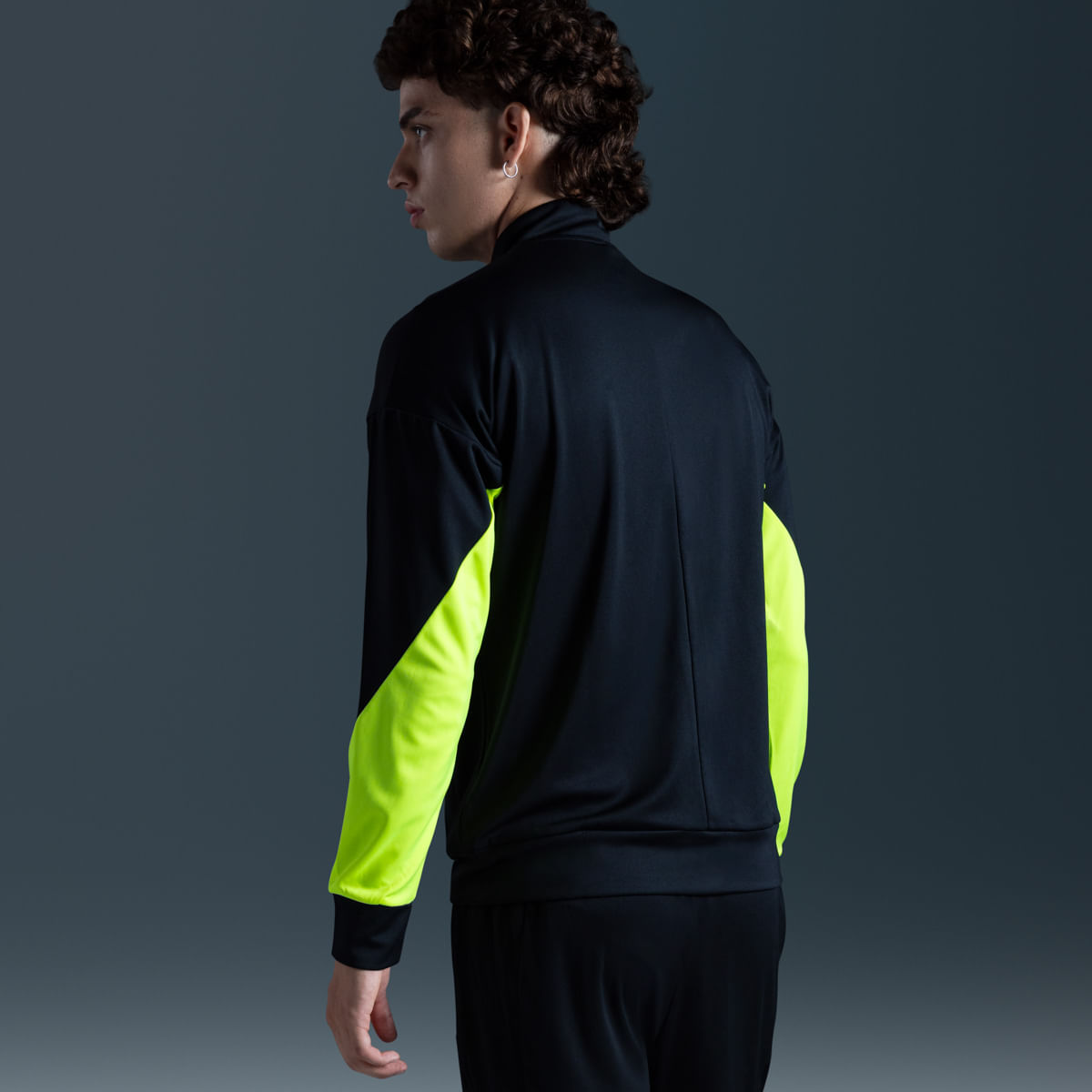 Chaquetas de fútbol para hombre en negro · HV3748-010 - vista 5