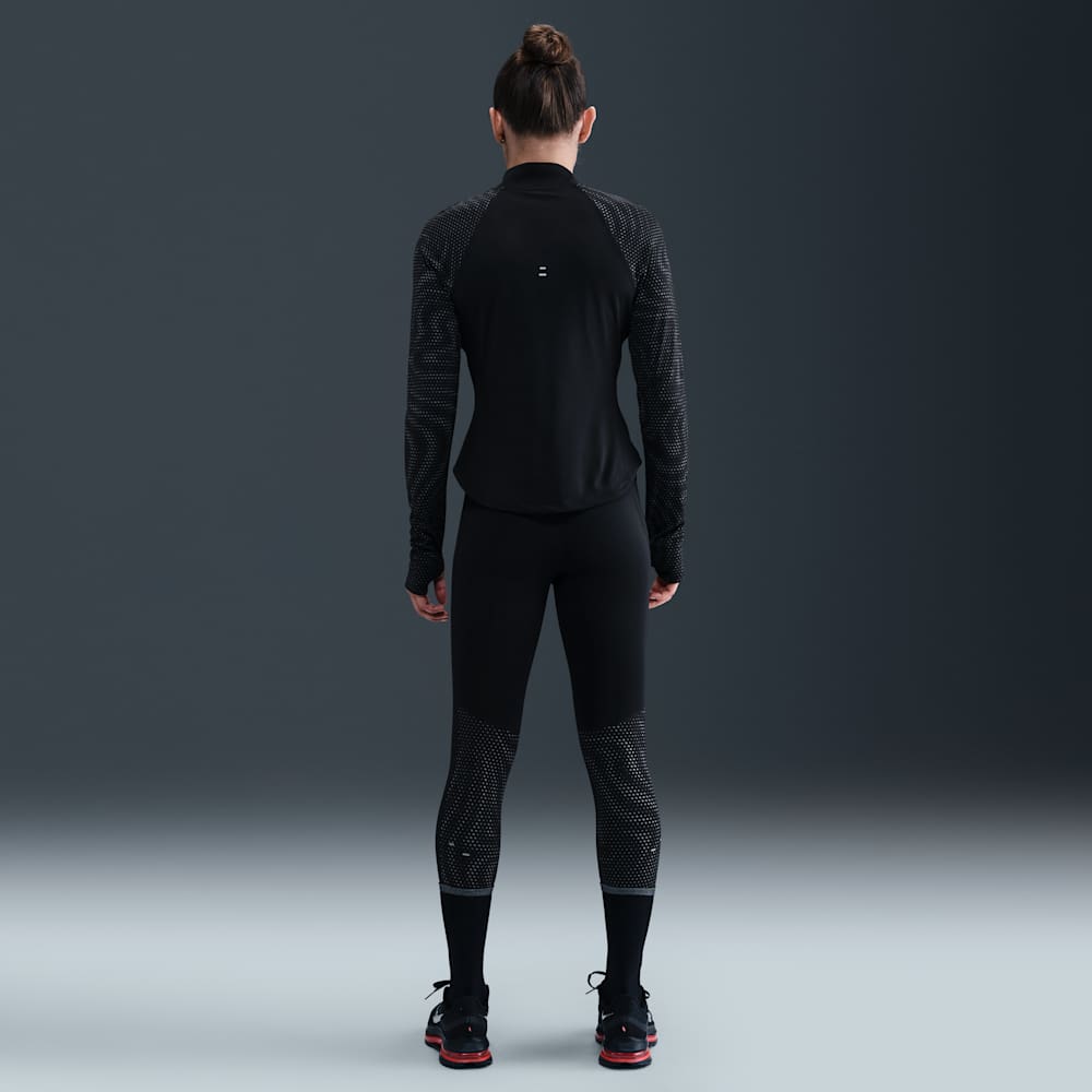 Leggins y Licras deportivas para correr para mujer en negro · HV3749-010 - vista 4