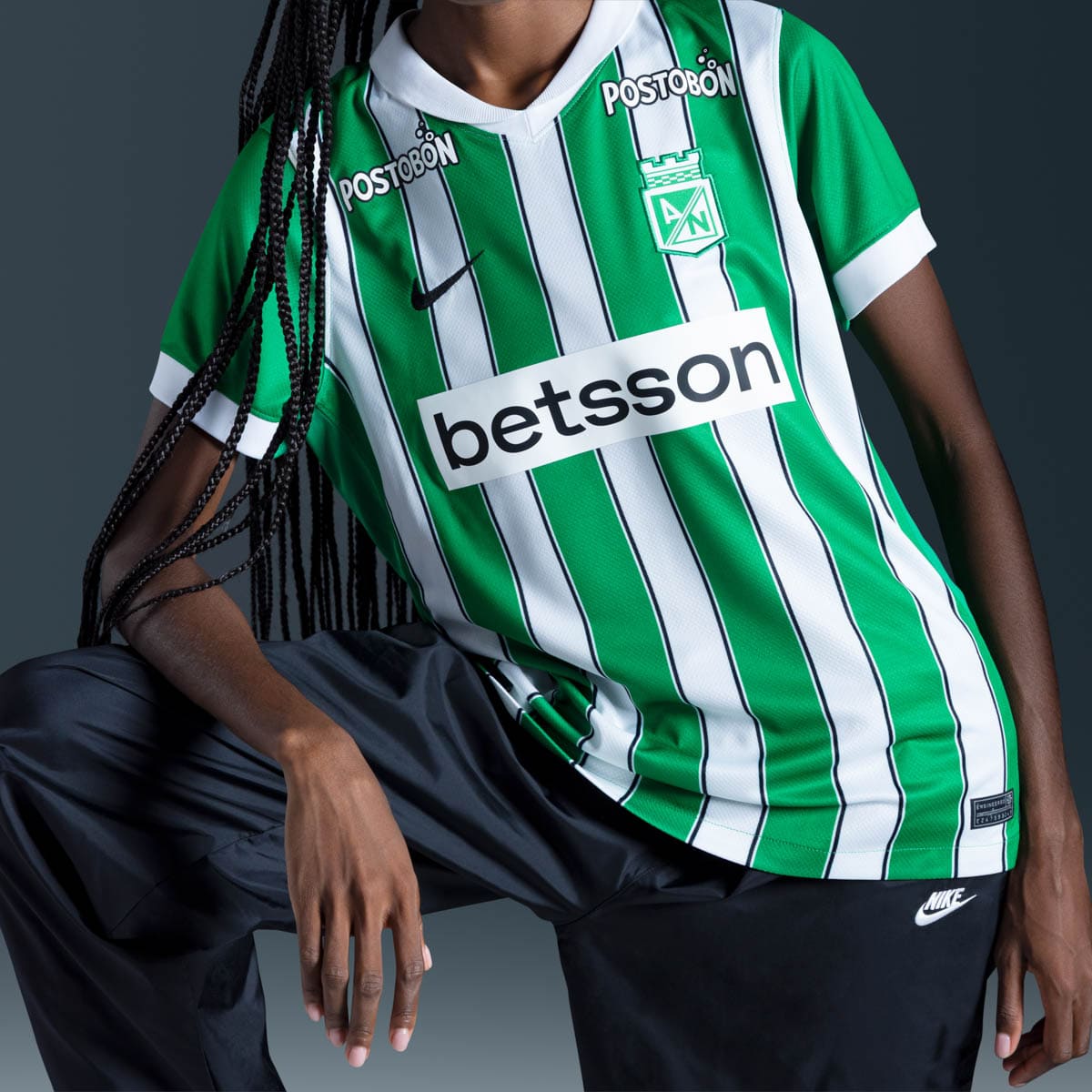 Camisetas y esqueletos de fútbol para mujer en verde · HV3926-300 - vista 5