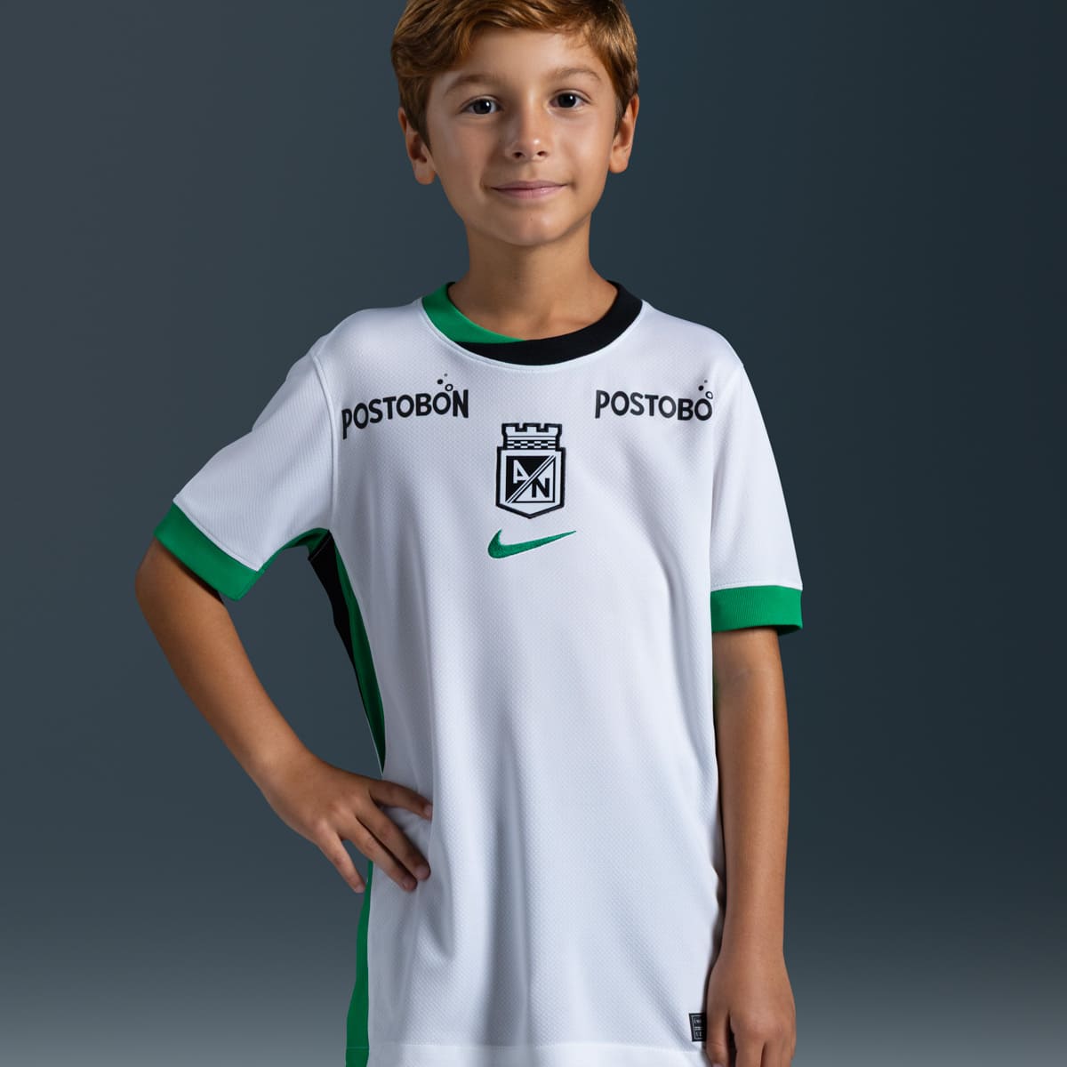 Camisetas y esqueletos de fútbol para niño en blanco · HV3942-100 - vista 1