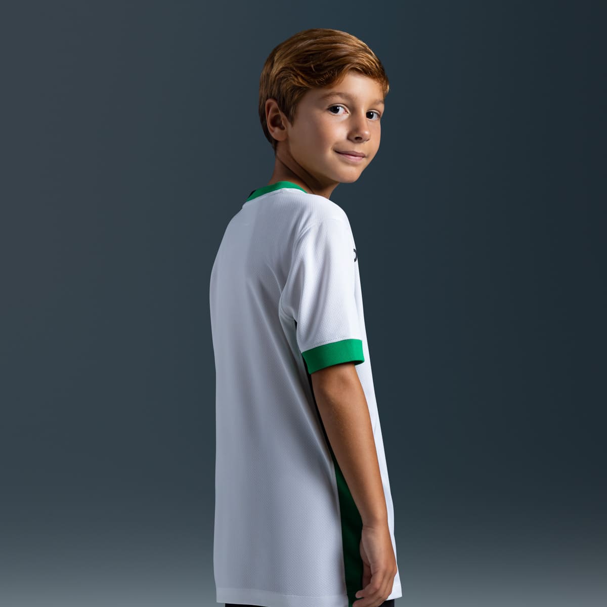 Camisetas y esqueletos de fútbol para niño en blanco · HV3942-100 - vista 2