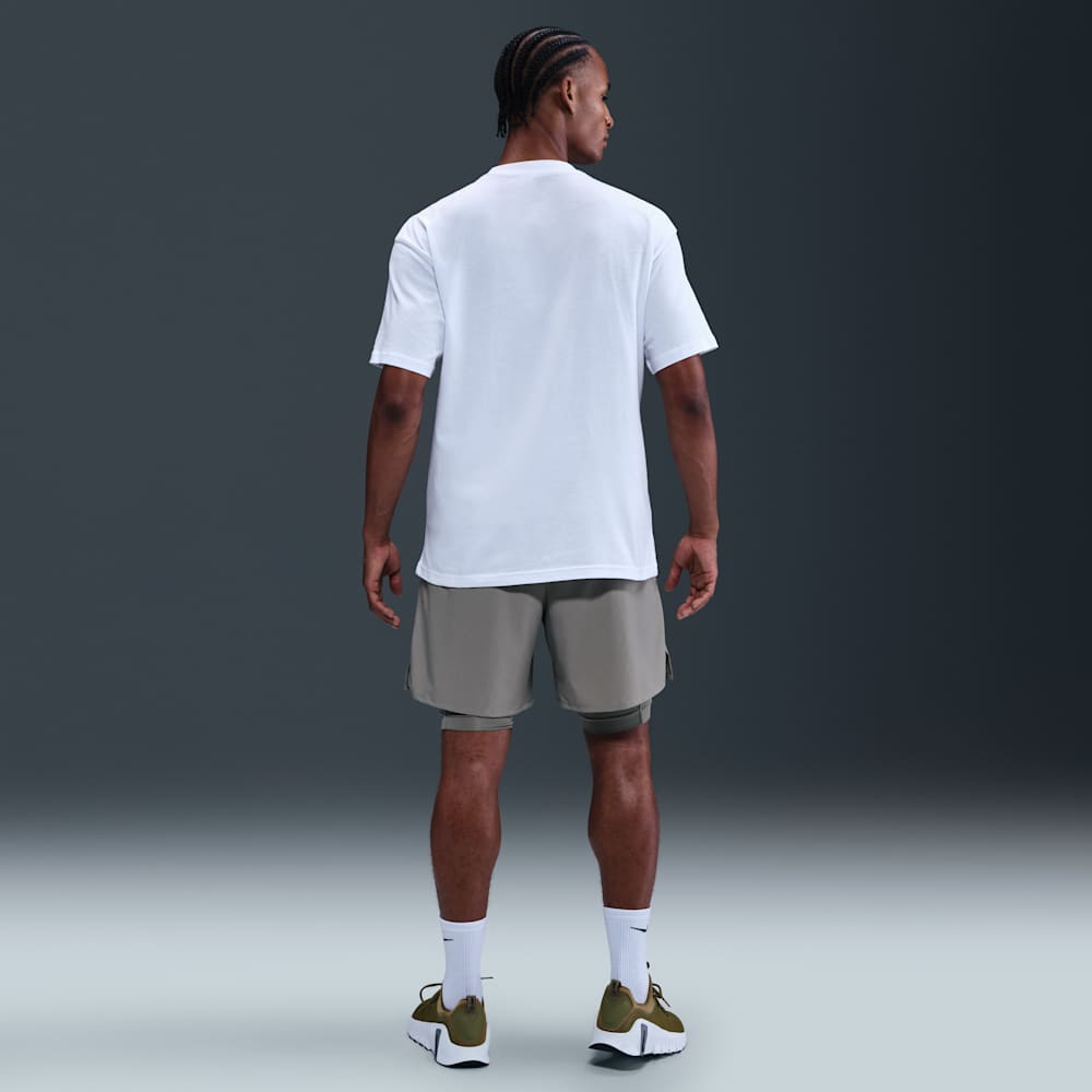 Camisetas y esqueletos para entrenamiento para hombre en blanco · HV4133-100 - vista 5