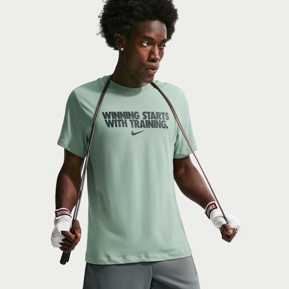 Camisetas y esqueletos para entrenamiento para hombre en verde · HV4187-006 - vista 1