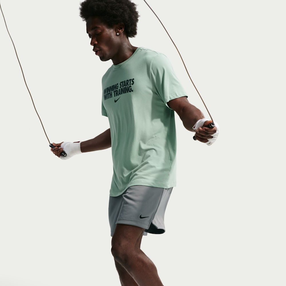 Camisetas y esqueletos para entrenamiento para hombre en verde · HV4187-006 - vista 3