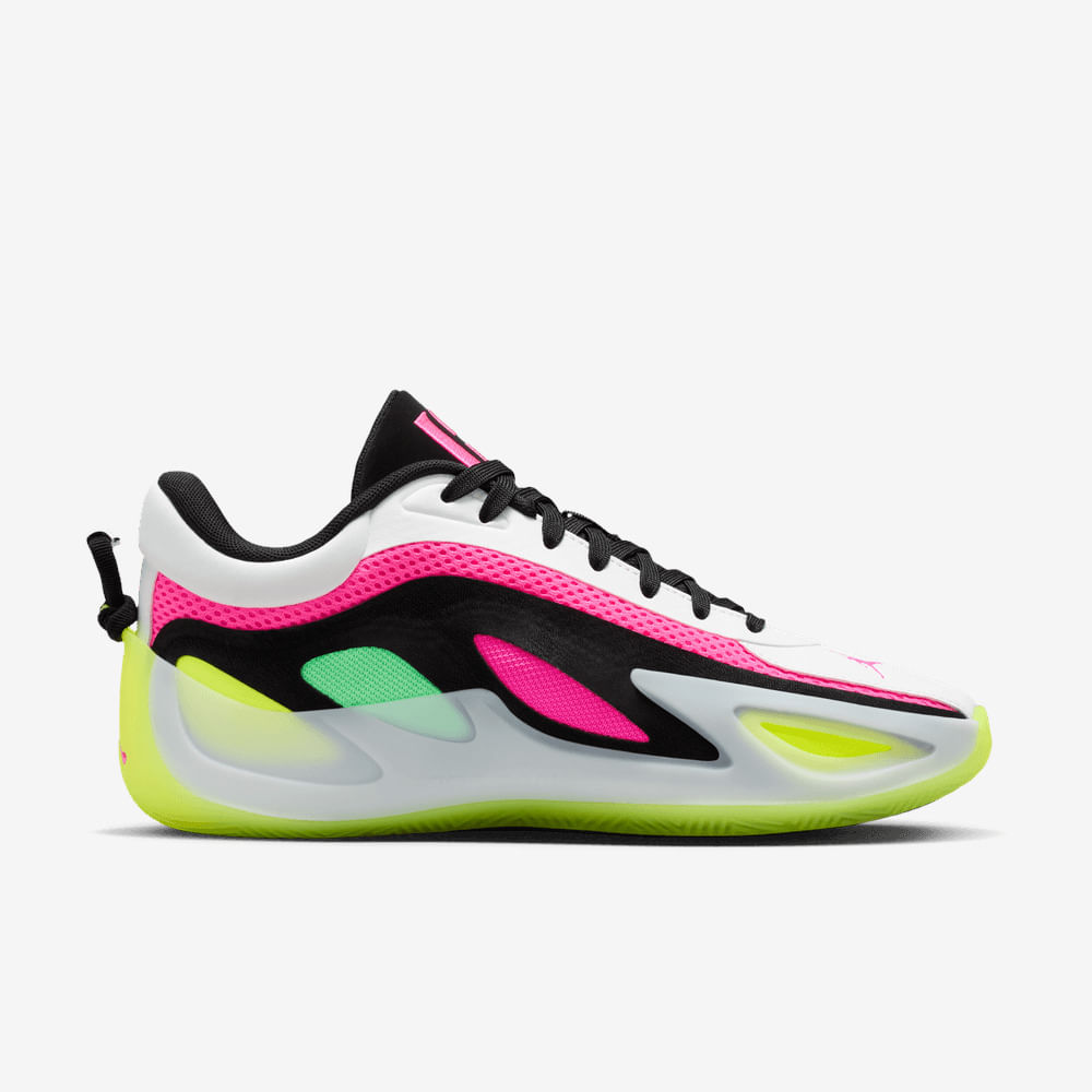 Tenis de básquetbol para mujer en blanco · HV4417-101 - vista 3