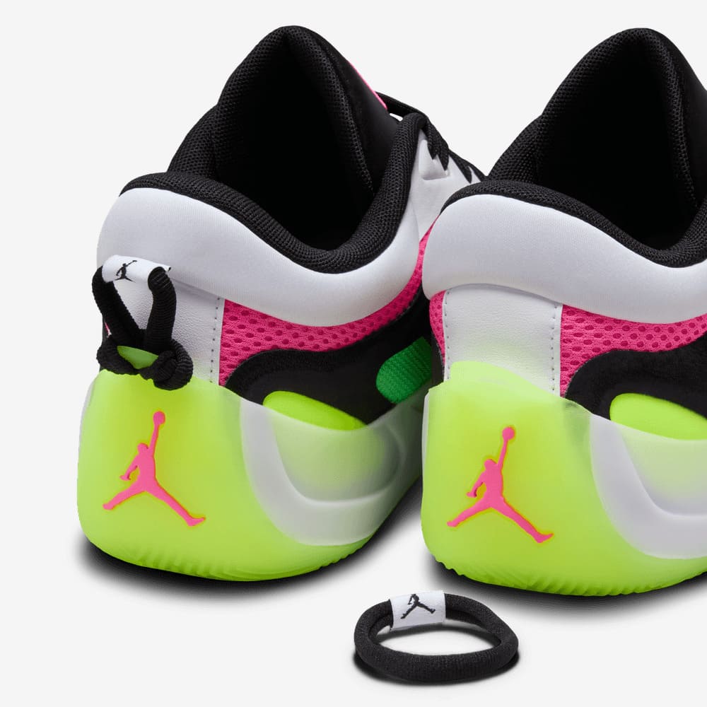 Tenis de básquetbol para mujer en blanco · HV4417-101 - vista 10