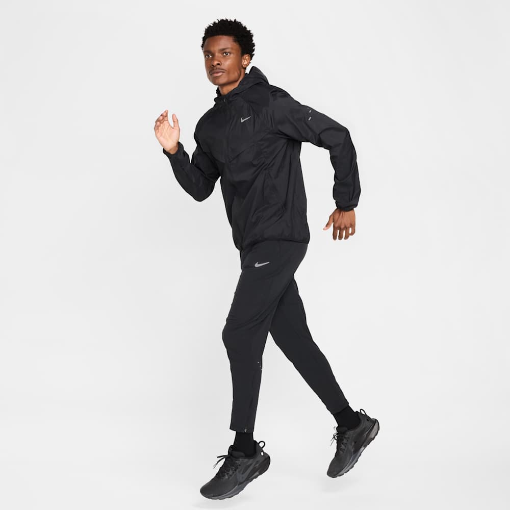 Chaquetas para correr para hombre en negro · HV4548-010 - vista 4