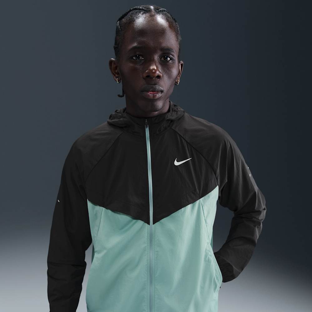 Chaquetas para correr para hombre en negro · HV4548-014 - vista 1