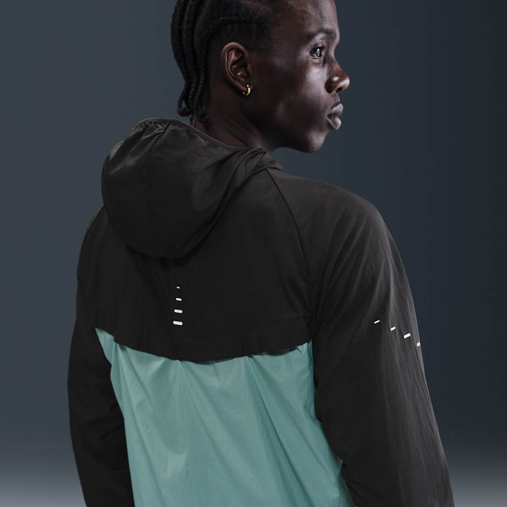 Chaquetas para correr para hombre en negro · HV4548-014 - vista 2