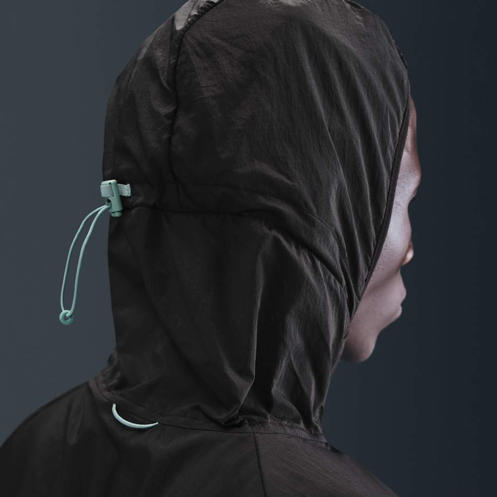 Chaquetas para correr para hombre en negro · HV4548-014 - vista 6
