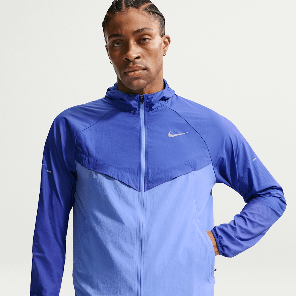 Chaquetas para correr para hombre en azul · HV4548-430 - vista 1