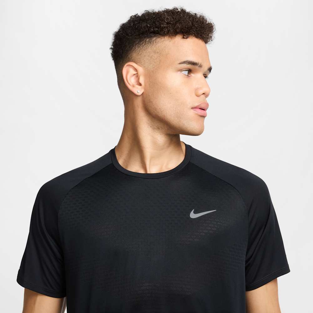 Camisetas y esqueletos para correr para hombre en negro · HV5203-010 - vista 3
