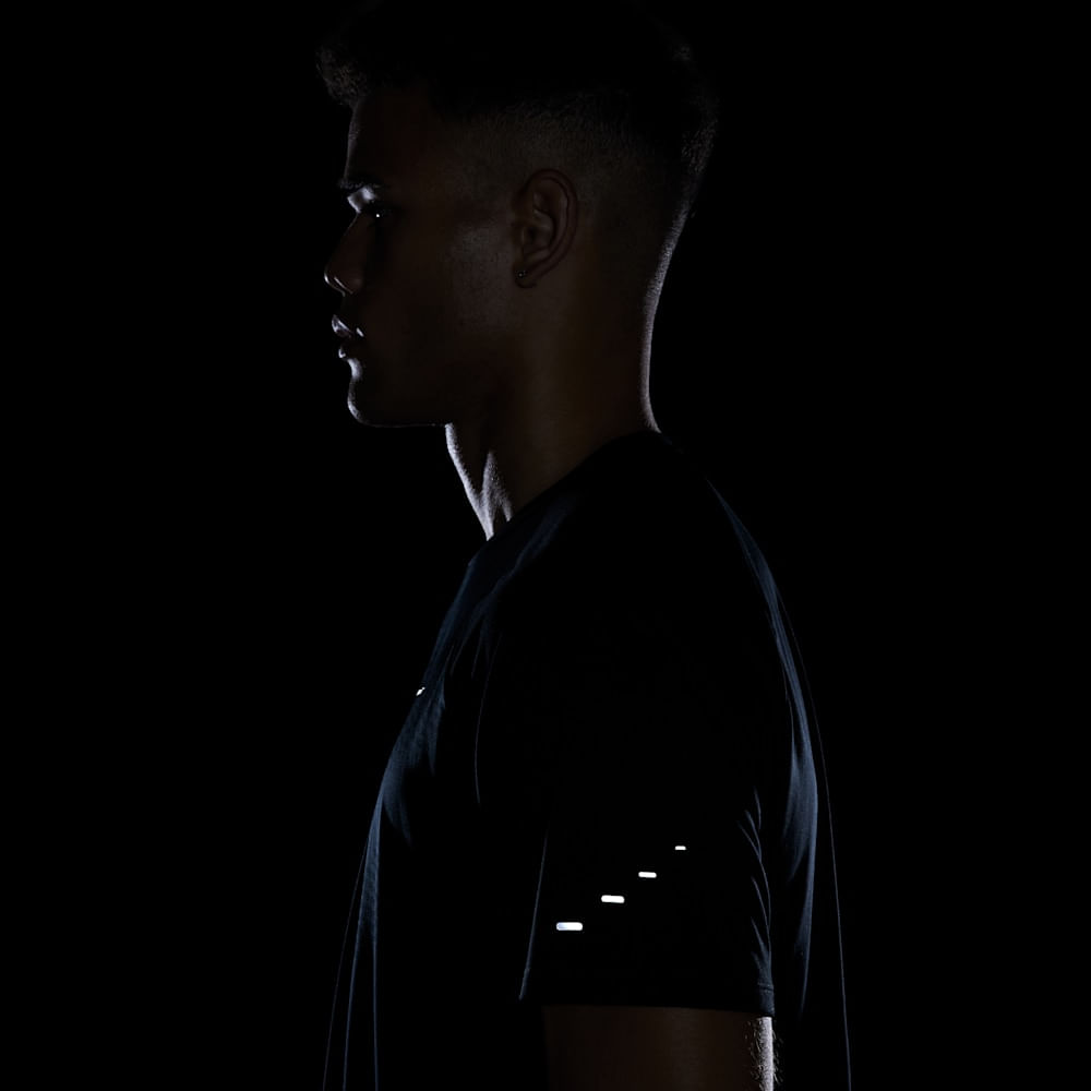 Camisetas y esqueletos para correr para hombre en negro · HV5203-010 - vista 8