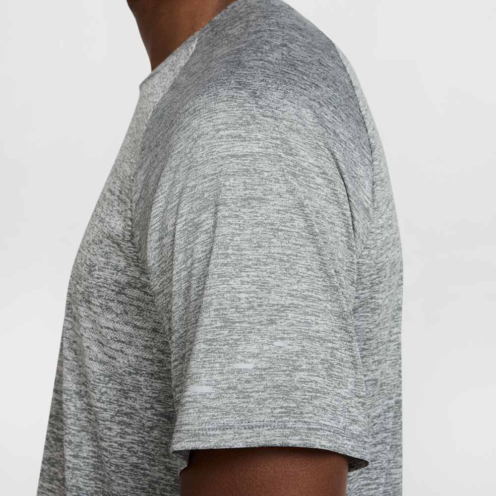 Camisetas y esqueletos para correr para hombre en gris · HV5203-084 - vista 4