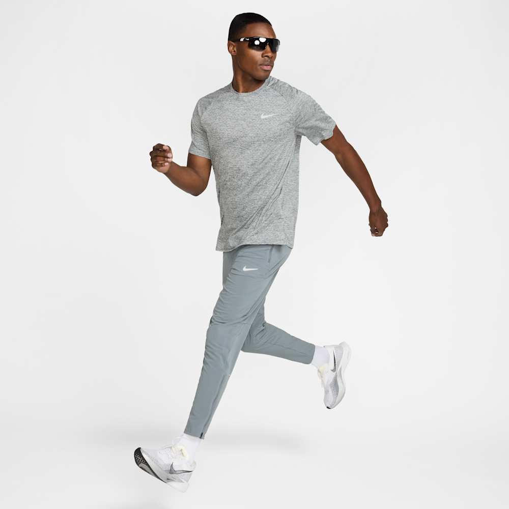 Camisetas y esqueletos para correr para hombre en gris · HV5203-084 - vista 8