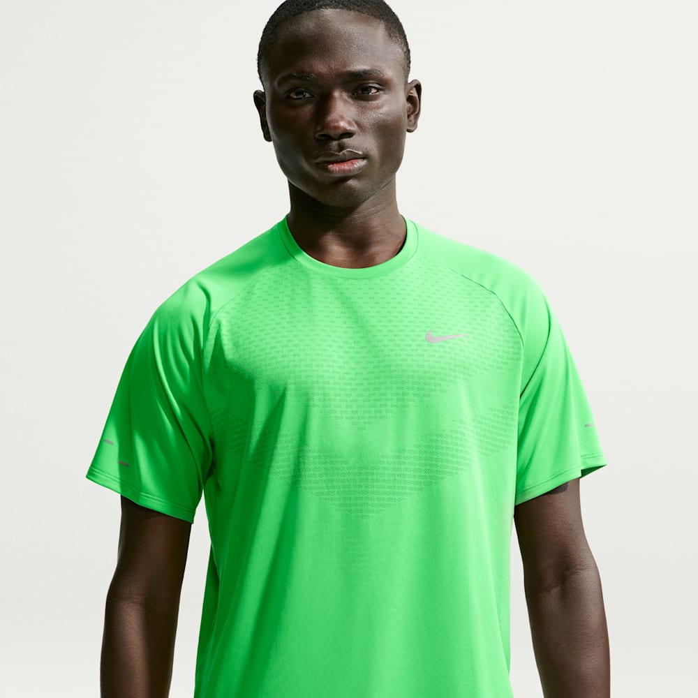 Camisetas y esqueletos para correr para hombre en verde · HV5203-329 - vista 1