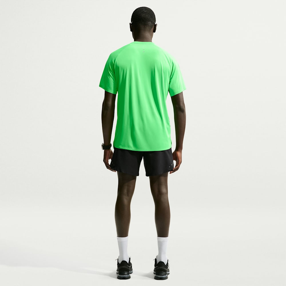 Camisetas y esqueletos para correr para hombre en verde · HV5203-329 - vista 5
