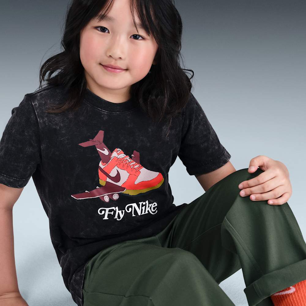 Camisetas y esqueletos casual para niño en negro · HV5208-010 - vista 3