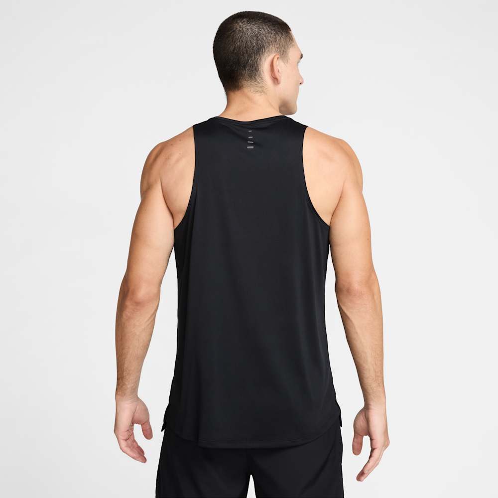 Camisetas y esqueletos para correr para hombre en negro · HV5210-010 - vista 2