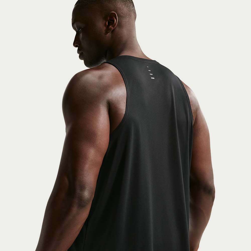Camisetas y esqueletos para correr para hombre en negro · HV5210-010 - vista 10