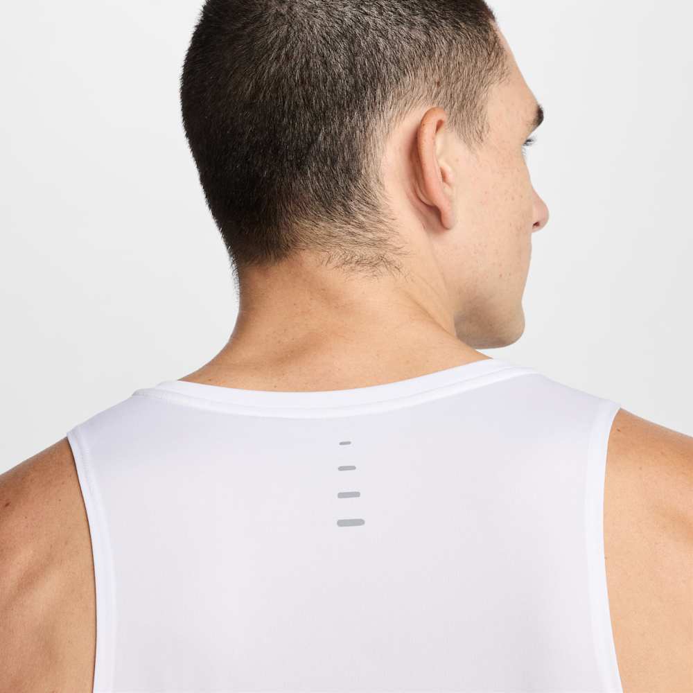 Camisetas y esqueletos para correr para hombre en blanco · HV5210-100 - vista 5