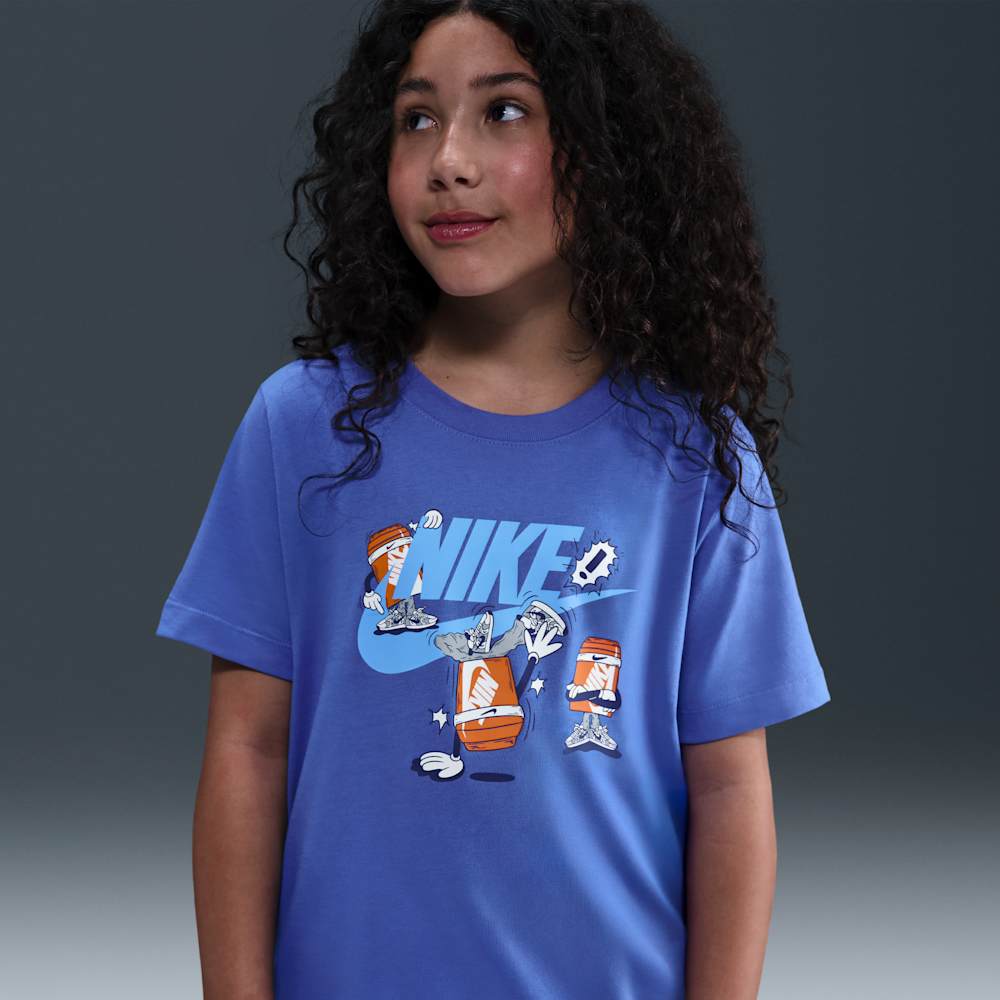 Camisetas y esqueletos casual para niño en azul · HV5214-411 - vista 1