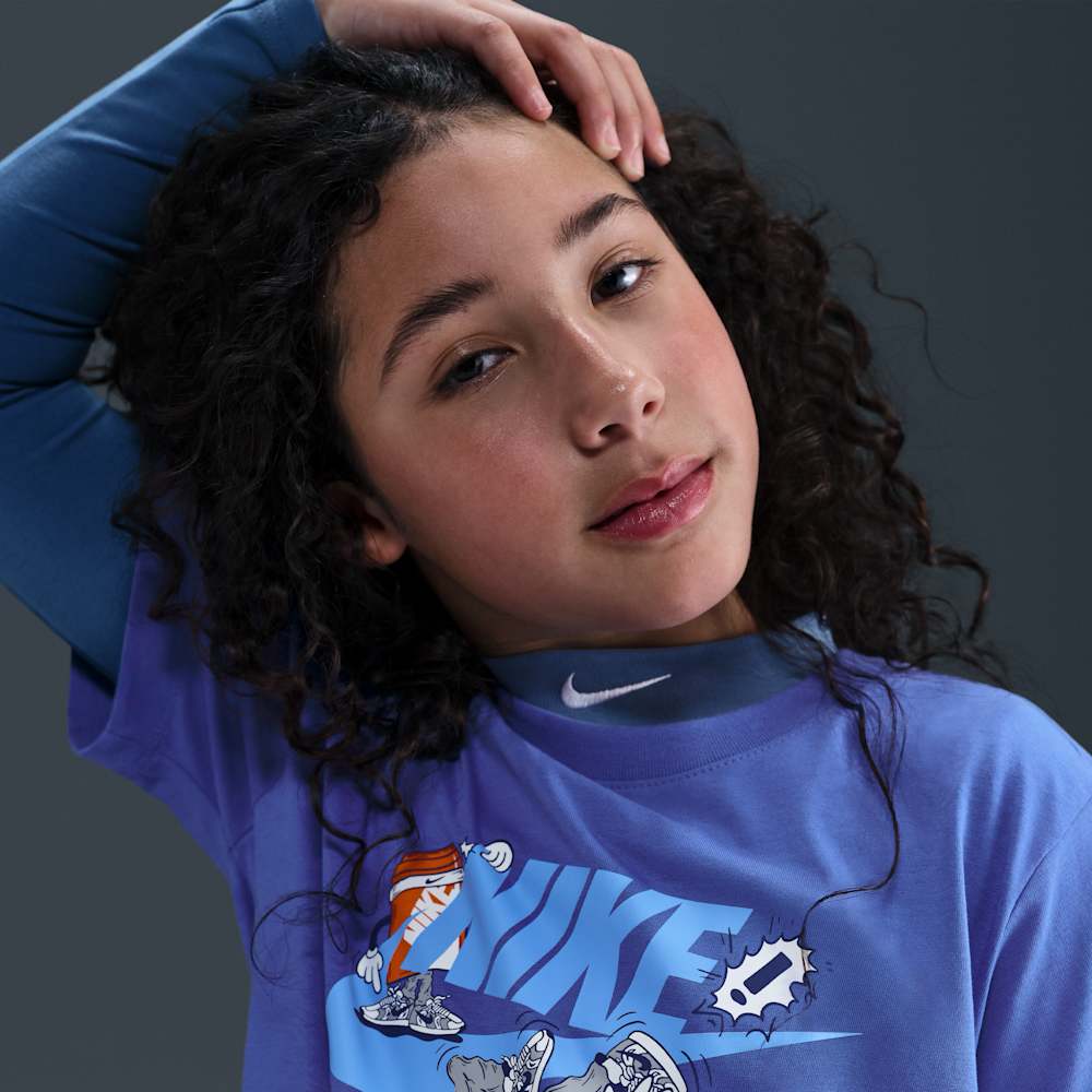 Camisetas y esqueletos casual para niño en azul · HV5214-411 - vista 3