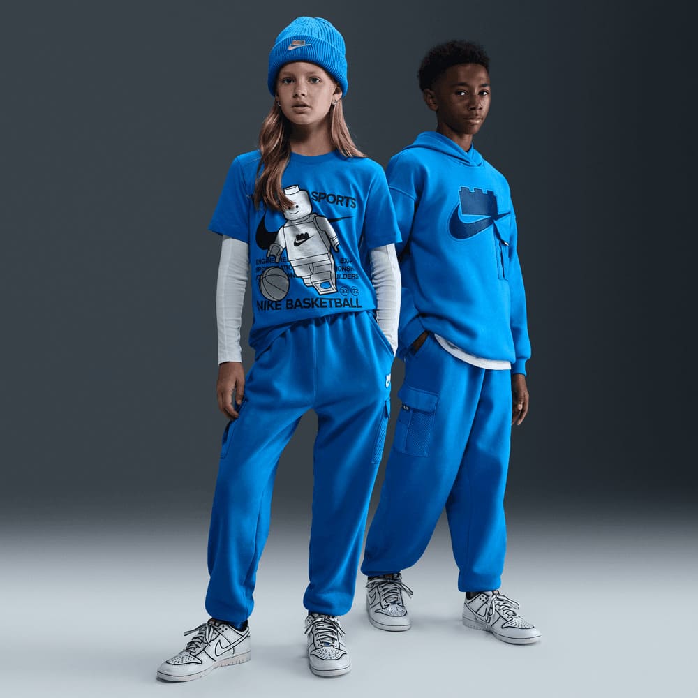 Pantalones y Joggers casual para niño en azul · HV6731-470 - vista 1