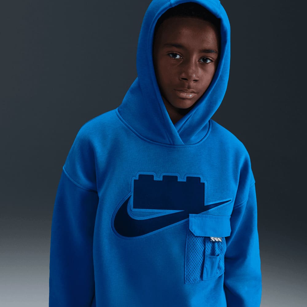Buzos casual para niño en azul · HV6732-470 - vista 3